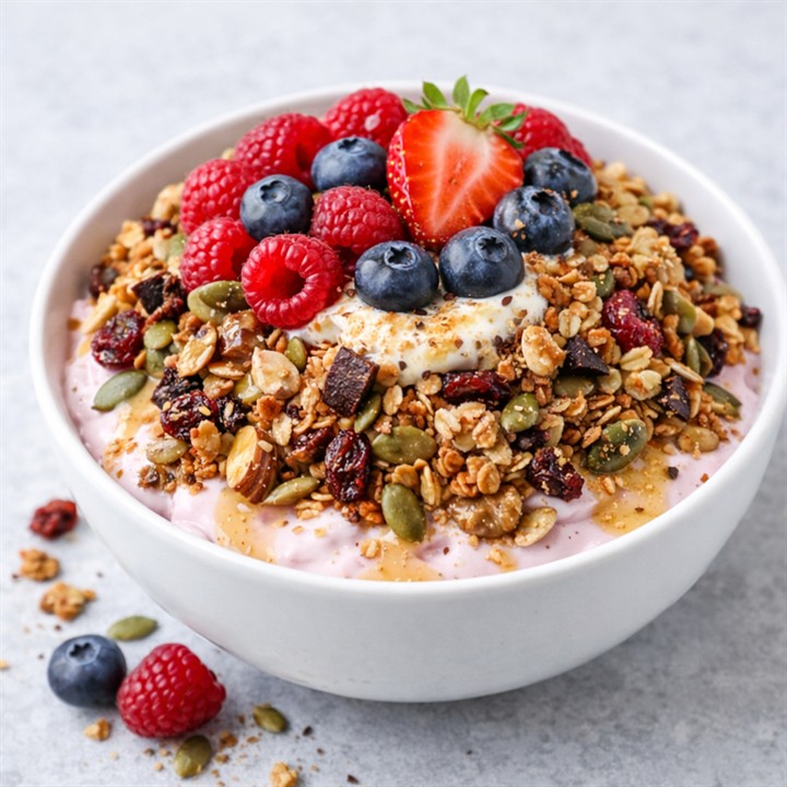 Granola with Greek Yoghurt